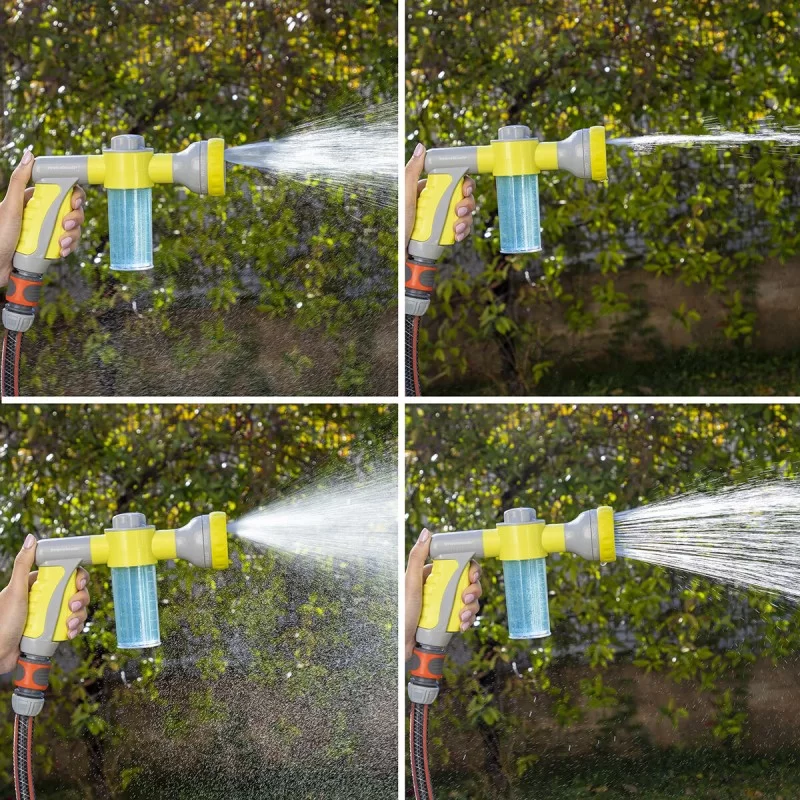 8-In-1 High Pressure Water Gun with Tank...