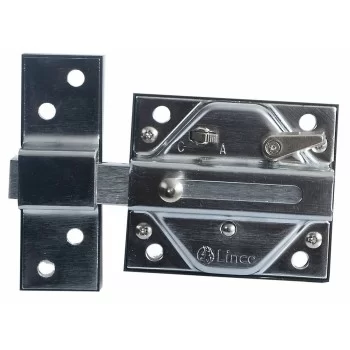 Safety lock Lince 7930r-97930rhl Chromed Iron 2