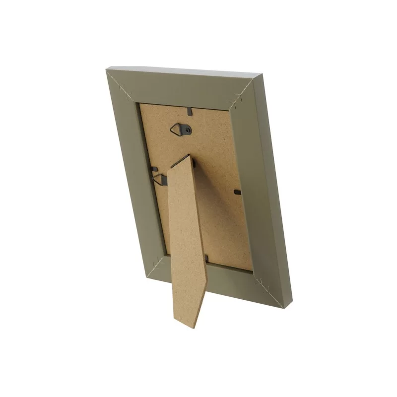 Photo frame Home ESPRIT Black Green Natural MDF...