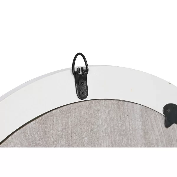 Wall mirror Home ESPRIT Brown Natural Mango wood MDF Wood Balls 54,5 x 4,5 x 54,5 cm