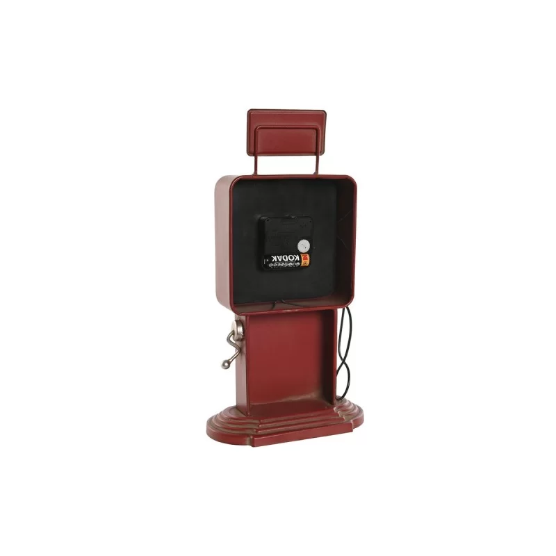 Table clock Home ESPRIT Red Metal gasolinera 18...