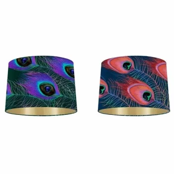 Lamp Shade DKD Home Decor Lilac Green 40 x 40 x 24 cm (2...