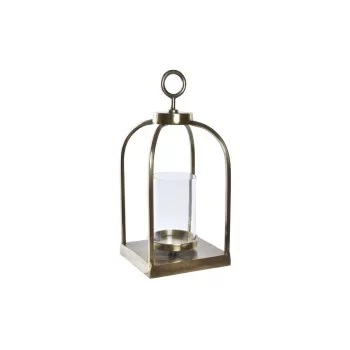 Lantern DKD Home Decor Crystal Golden Aluminium (19 x 19...