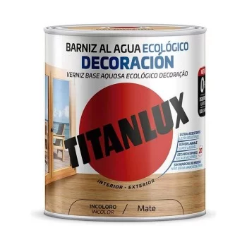 Water based varnish Titanlux m22100014 Ecological 250 ml...