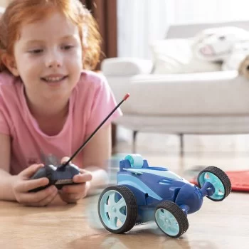 Rechargeable Stunt Car with Remote Control Loopsy...