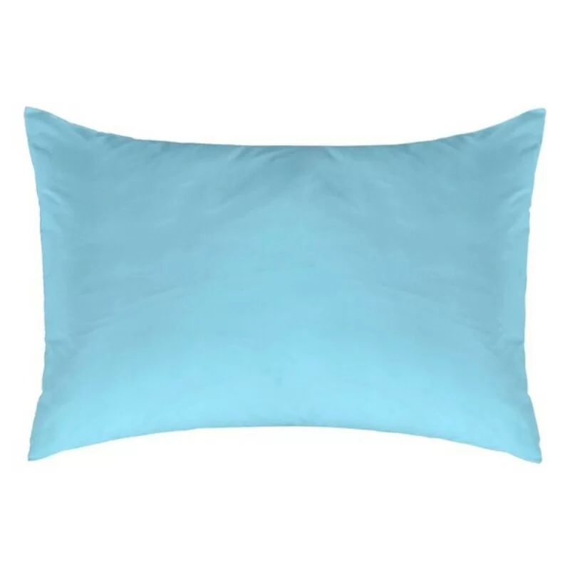 Pillowcase Naturals FUNDA DE ALMOHADA LISA Blue (45 x 90 cm)
