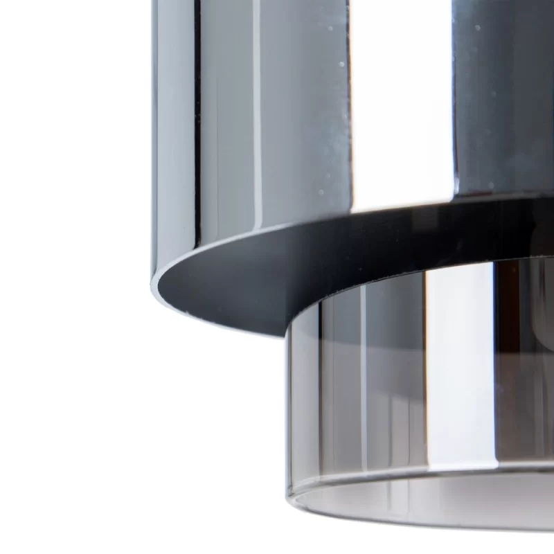 Ceiling Light Crystal Metal Silver Ø 10 cm 20 x...