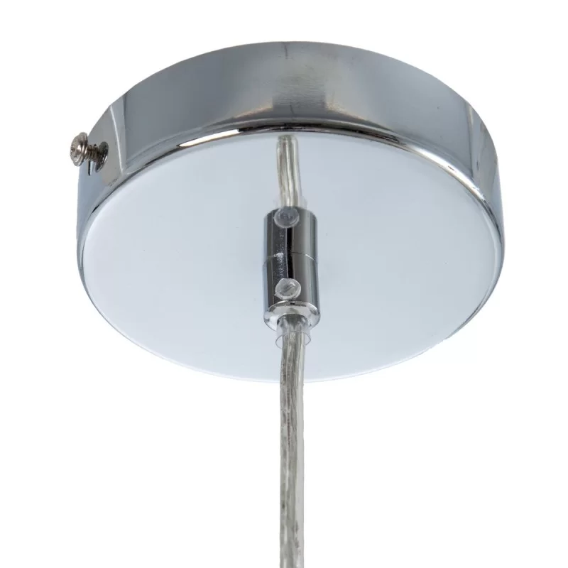 Ceiling Light Crystal Metal Silver Ø 10 cm 20 x...