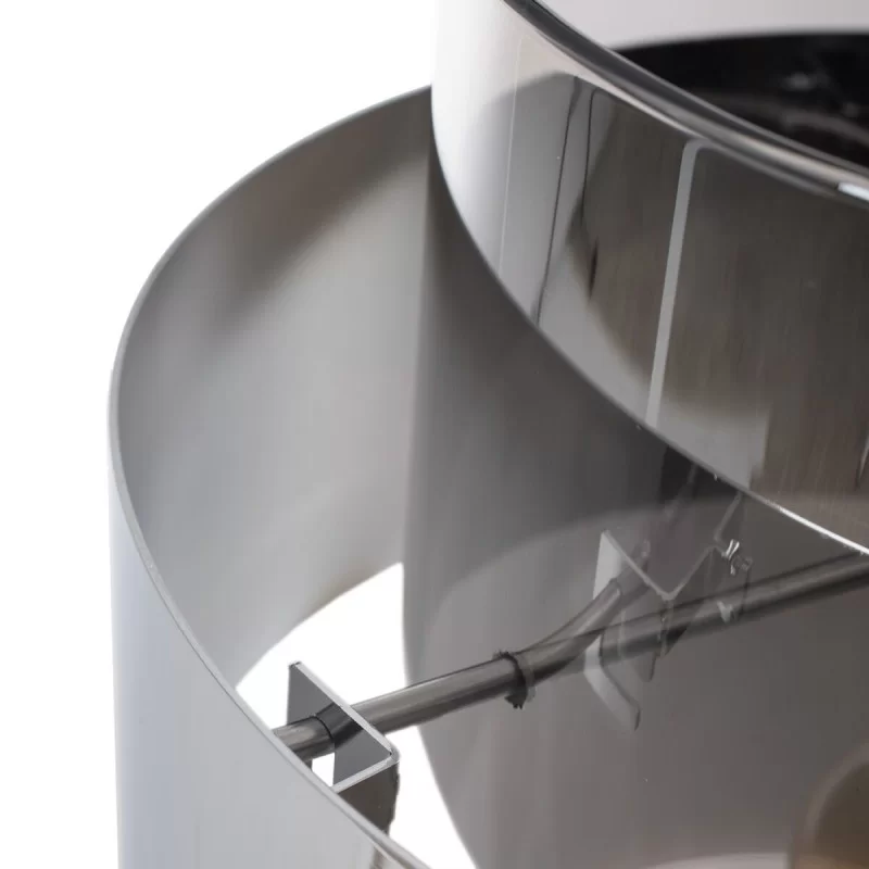 Ceiling Light 28 x 28 x 120 cm Crystal Metal...