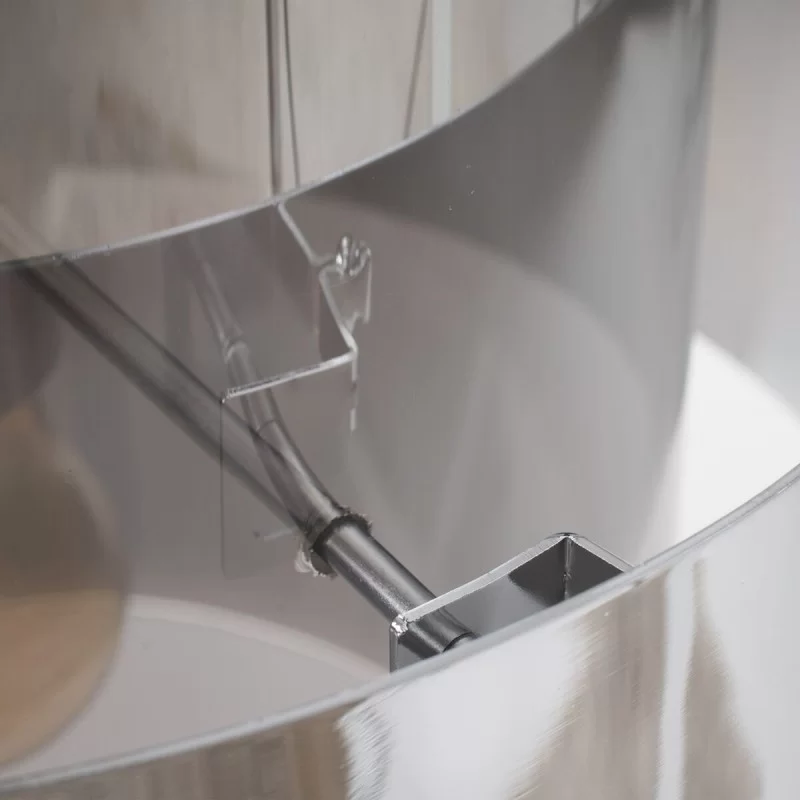 Ceiling Light 28 x 28 x 120 cm Crystal Metal...