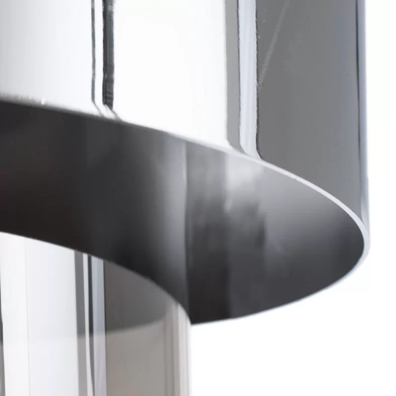 Ceiling Light 28 x 28 x 120 cm Crystal Metal...