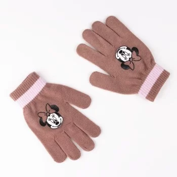 Gloves Minnie Mouse Pink 2