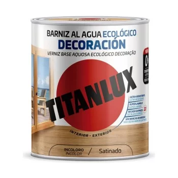 Water based varnish Titanlux m21100014 Ecological 250 ml...