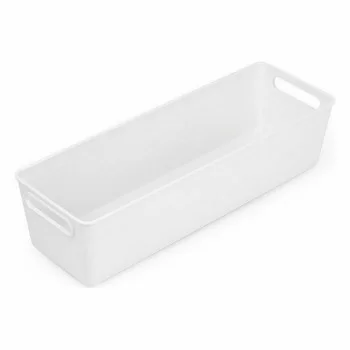 Multi-purpose basket Confortime White 38 x 12,7 x 9,5 cm... 2
