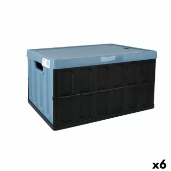 Folding box Tontarelli Plastic 62 L Blue Black Board 59,5...