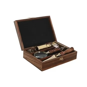 Decorative Figure DKD Home Decor Golden Brown Vintage 22...