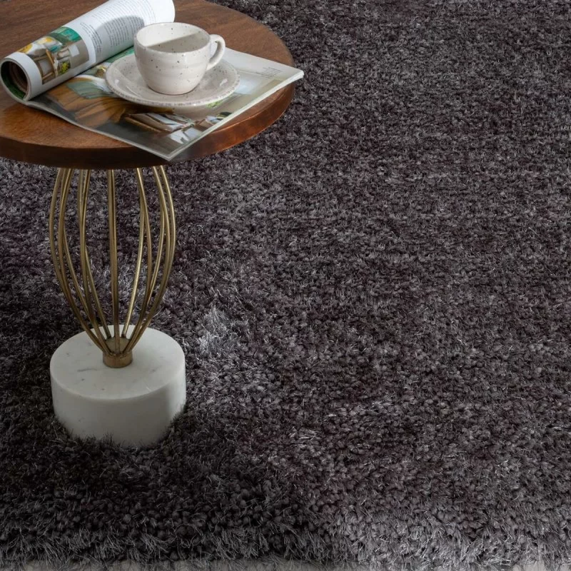 Carpet 80 x 150 cm Grey Polyester