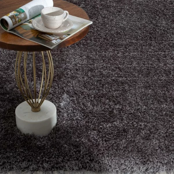 Carpet 80 x 150 cm Grey Polyester