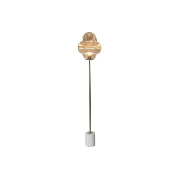 Floor Lamp Home ESPRIT Amber Crystal Marble 50 W 220 V 35...
