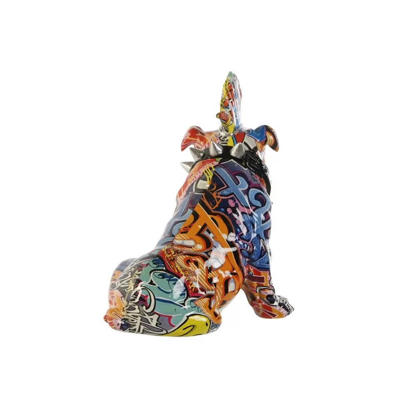 Decorative Figure Home ESPRIT Multicolour Dog...