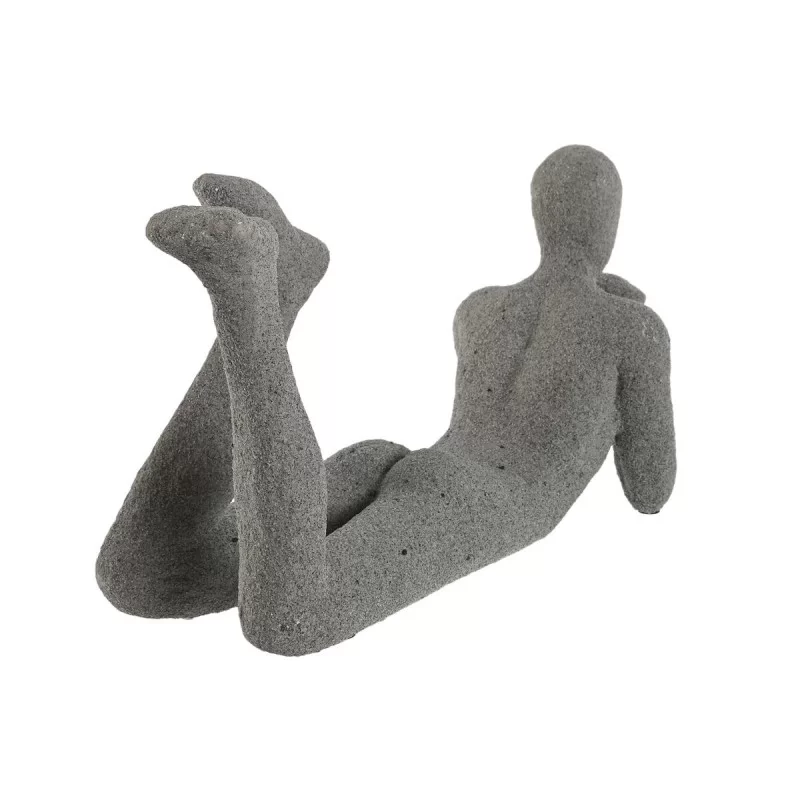 Decorative Figure Home ESPRIT Grey 39 x 13,5 x...