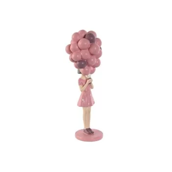 Decorative Figure Home ESPRIT Pink Light mauve chica 11 x...