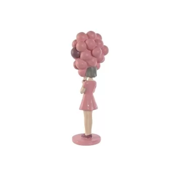 Decorative Figure Home ESPRIT Pink Light mauve chica 11 x... 2