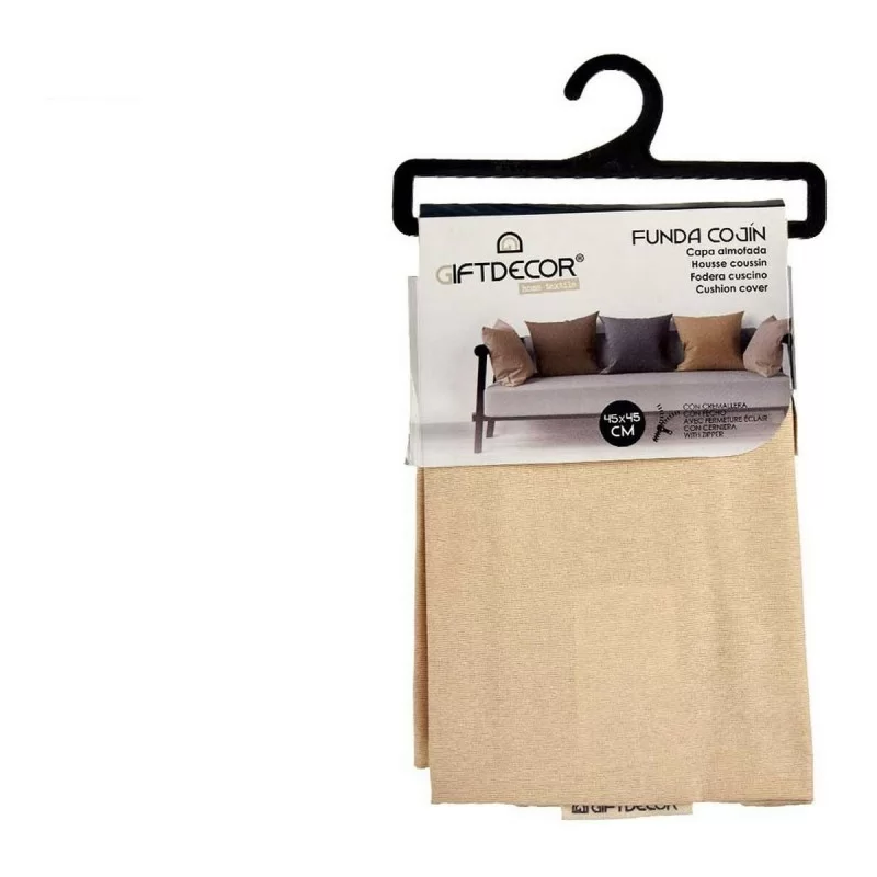 Cushion cover Cream Beige 45 x 0,5 x 45 cm 60 x...