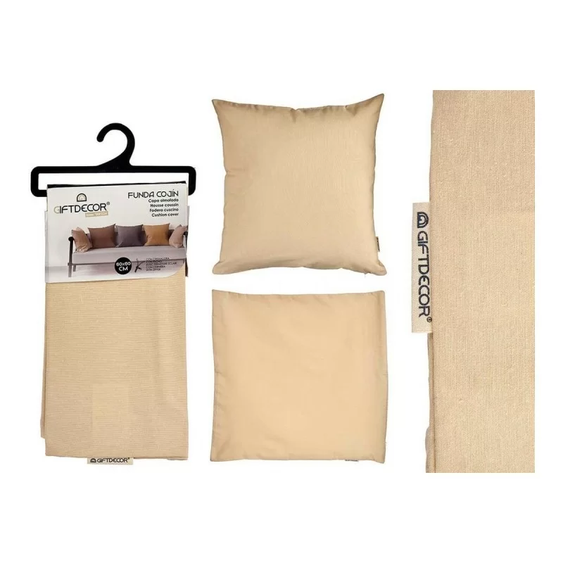 Cushion cover Cream Beige 45 x 0,5 x 45 cm 60 x...