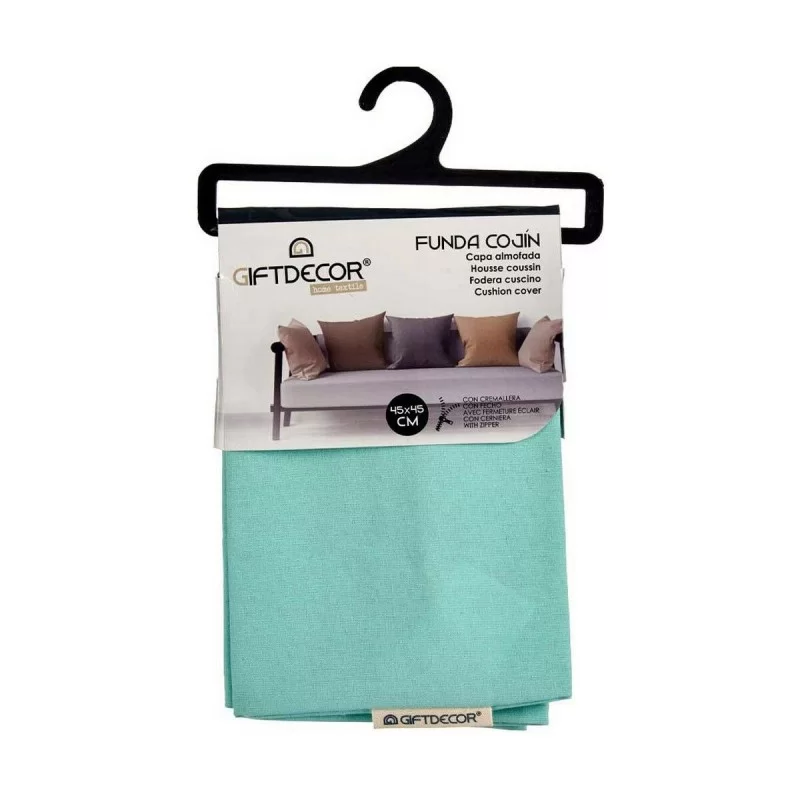Cushion cover Turquoise 45 x 0,5 x 45 cm 60 x 0,5 x 60 cm