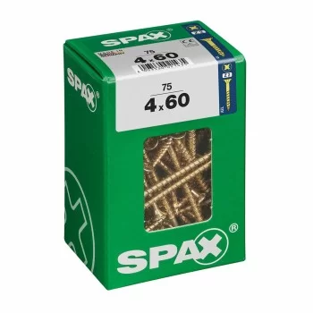Box of screws SPAX Wood screw Flat head (4 x 60 mm) (4,0...