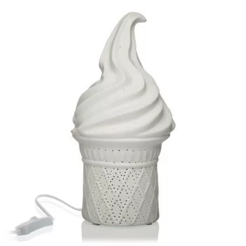 Desk lamp Versa Ice Cream 25W Porcelain (13,7 x 27 x 13,7... 2