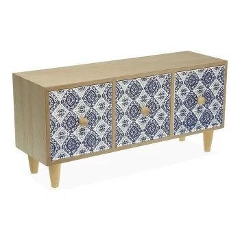 Jewelry box Versa Aveiro Tile Wood (11 x 16,2 x 34 cm)