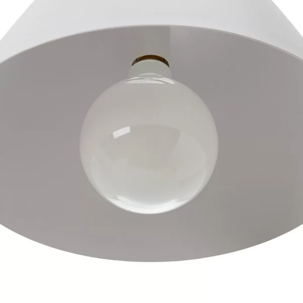 Ceiling Light 27 x 27 x 32 cm Metal White Ø 10 cm