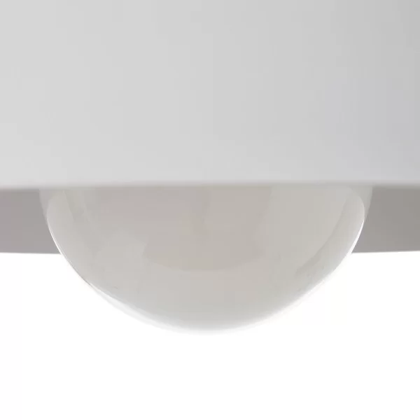 Ceiling Light 27 x 27 x 32 cm Metal White Ø 10 cm