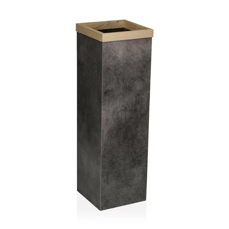 Umbrella stand Versa Rennes Grey Pinewood MDF Wood (15 x 48 x 15 cm)