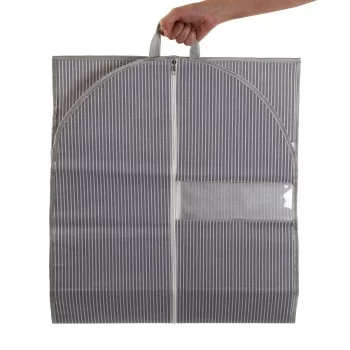 Suit Cover Versa Stripes Grey 135 x 60 cm 2