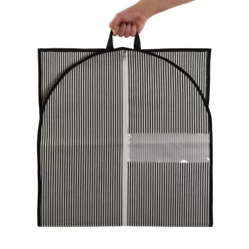 Suit Cover Versa Stripes Black 135 x 60 cm 2
