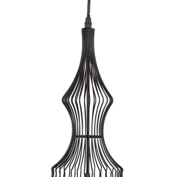 Ceiling Light 29 x 29 x 68 cm Black Iron Ø 29 cm 2