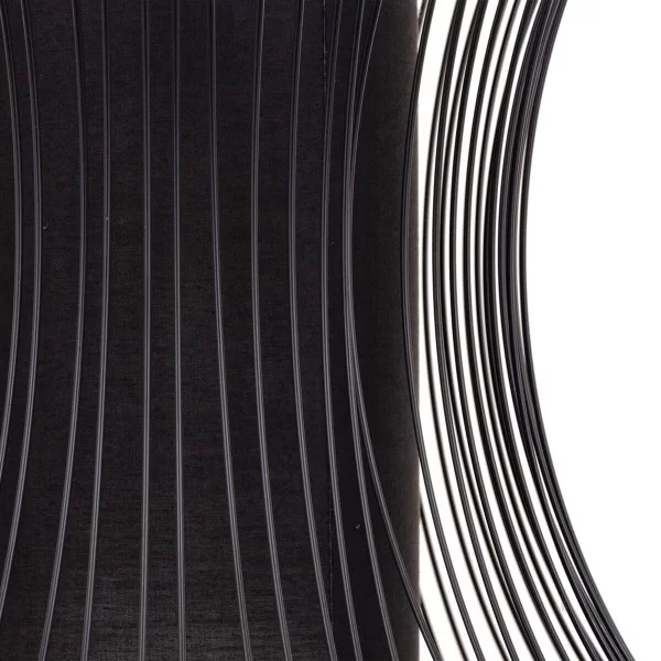 Ceiling Light 29 x 29 x 68 cm Black Iron Ø 29 cm