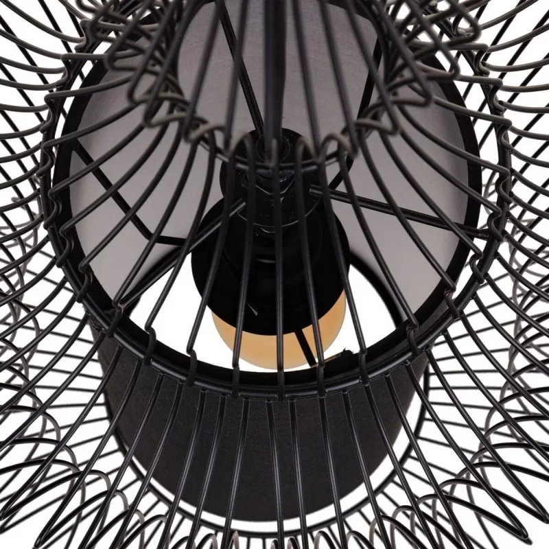 Ceiling Light 29 x 29 x 68 cm Black Iron Ø 29 cm