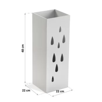 Umbrella stand Drops MDF Wood (22 x 48 x 22 cm) 2