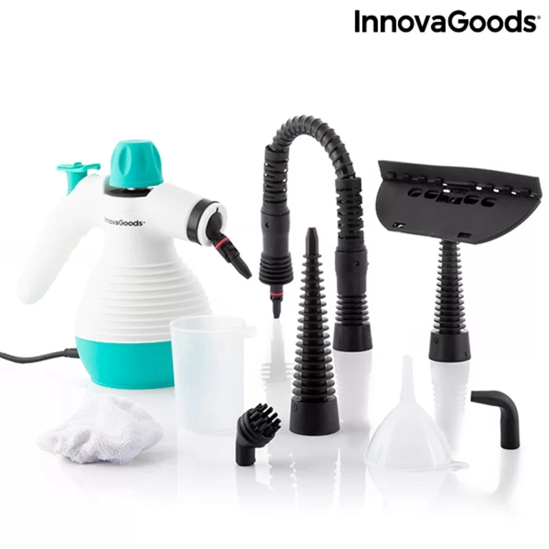 Multi-purpose, 9-in-1 Hand-held Steamer with...