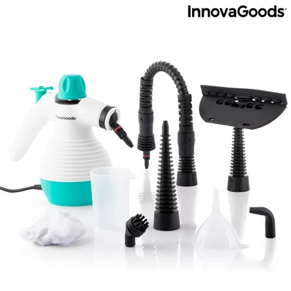 Multi-purpose, 9-in-1 Hand-held Steamer with Accessories InnovaGoods Steany 0,35 L 3 Bar 1000W Electric 1000 W (Refurbished B)