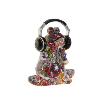 Decorative Figure Home ESPRIT Multicolour Frog 27 x 18 x...