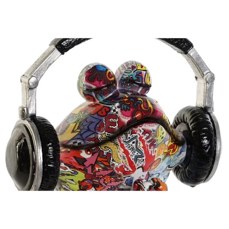 Decorative Figure Home ESPRIT Multicolour Frog...