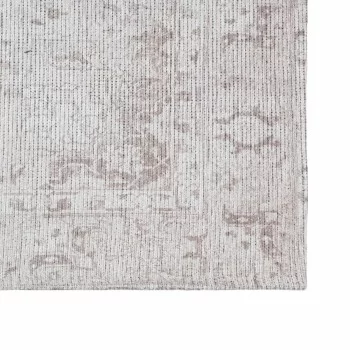 Carpet 80 x 150 cm Polyester Cotton Taupe 2