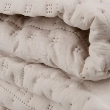 Blanket 135 x 185 cm Taupe 2