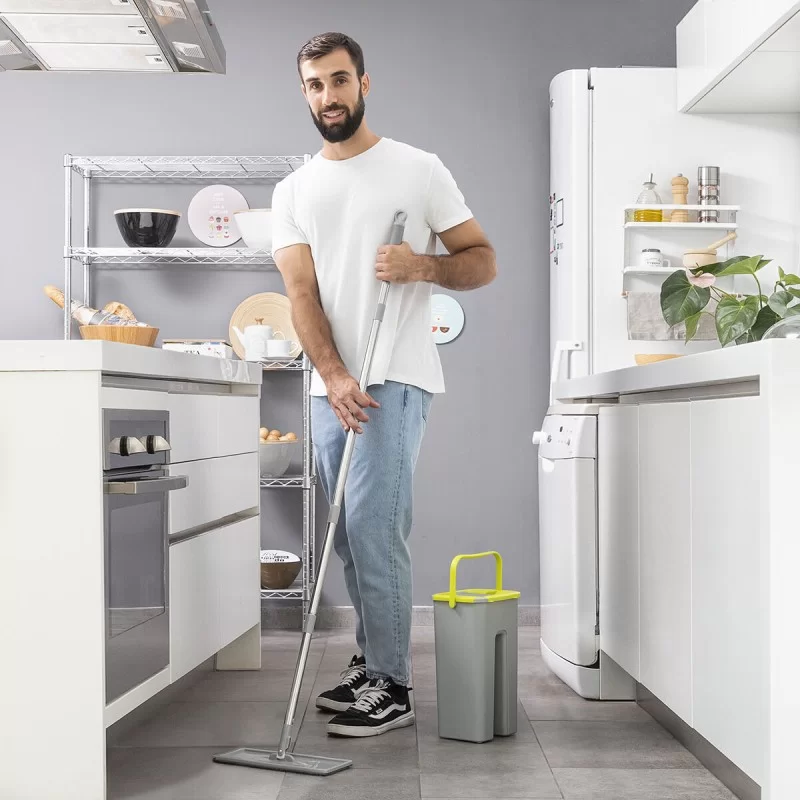 Mop with Dual Action Bucket Klirimop...