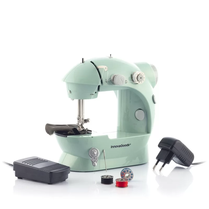 Mini Portable Sewing Machine with LED, Thread...